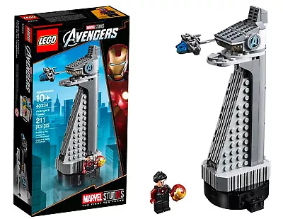 Buy LEGO 40334 MARVEL - Avengers Tower Tour Of The Avengers NEW • 41.01£