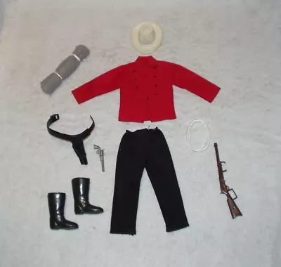 Buy Big Jim KARL MAY / WINNETOU Custom Outfit: COWBOY - Western Tex Willer • 81.83£