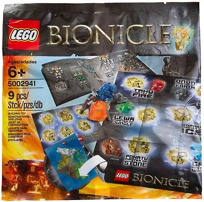 Buy NEW Lego Bionicle 5002941: HERO PACK Polybag 2015 9PCS • 6.49£