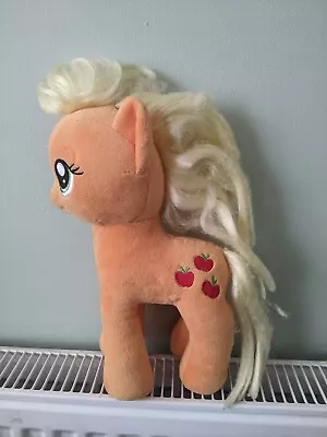 Buy TY My Little Pony Applejack Large Plush 11  28cm Hasbro Orange Pony Soft Toy G4 • 4£