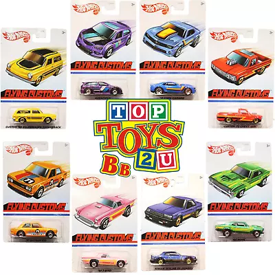 Buy Hot Wheels Flying Customs 1:72 Scale Diecast Set Of All 8 Cars RRP £80+ • 49.95£