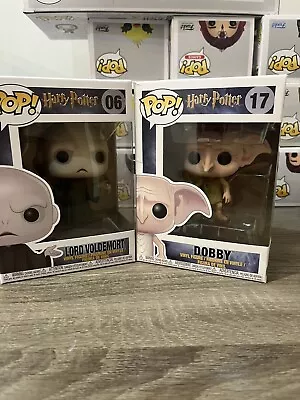 Buy Harry Potter Funko Pop Bundle Dobby And Voldemort • 10£