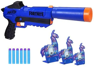 Buy Nerf Fortnite SP-R And Llama Targets Outdoor Blaster Gun With Darts • 24.49£