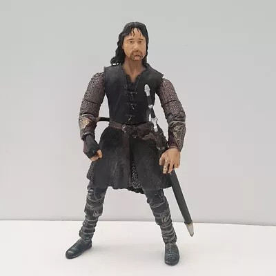 Buy Lord Of The Rings Aragorn Helms Deep Action Figures Toybiz • 8£