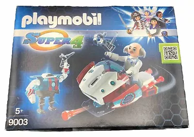 Buy Playmobil Super 4 Model Kit 9003 Dr. X Robot Scifi Space Age 5+ New Sealed Free • 12.99£