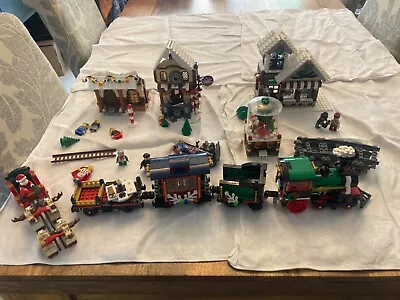 Buy Lego Christmas Sets - Train And Workshop • 50£