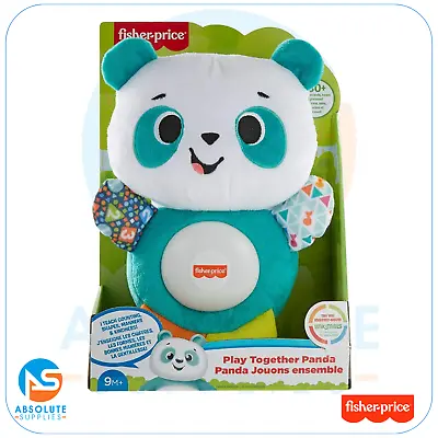 Buy Fisher-Price Linkamals Panda Plush Play Together Light & Musical Toy 9 Months + • 24.99£