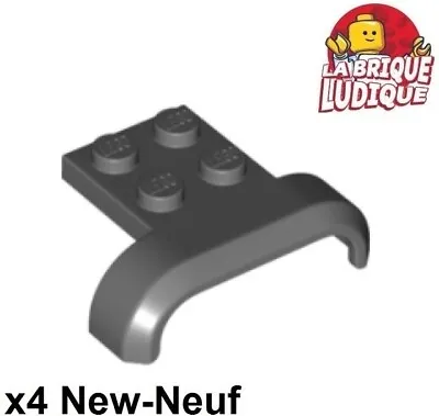 Buy LEGO 4x Vehicle Mudguard Mudguard 4x3x1 Arch Curved Dark Grey 28326 NEW • 1.71£