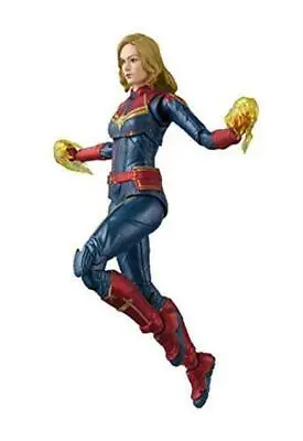 Buy S.H.Figuarts Captain-Marvel Approx.150mm PVC & ABS Painted Movable Figure • 82.51£