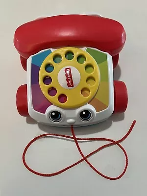 Buy Fisher-Price Toddler Pull Toy Chatter Telephone • 4.99£
