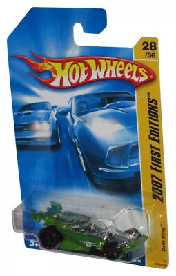 Buy Hot Wheels 2007 First Editions Green Drift King Toy Car 28/156 • 9.04£