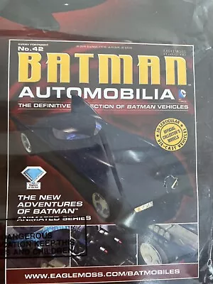 Buy Batman Automobilia Eaglemoss Issue #42 Animated Adventure Series BATCAR DIECAST • 9.99£