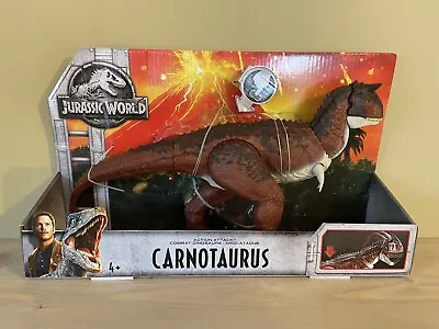 Buy Bnib Jurassic World Mattel Action Attack Carnotaurus Dinosaur Action Figure 2017 • 45£