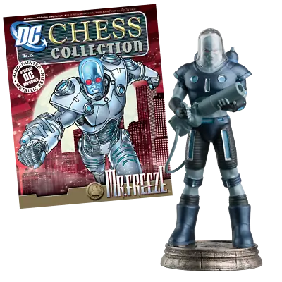Buy Eaglemoss Dc Chess Collection  Mr. Freeze Black Pawn - New No Magazine  • 8.99£