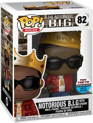Buy The Notorius B.I.G. - Notorious B.I.G. With Crown 82 Toy Tokyo New York Comic Co • 81.55£
