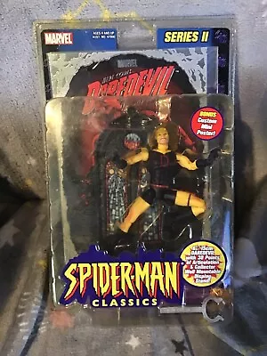 Buy MARVEL LEGENDS Spider-Man Classics Series II Yellow Variant Daredevil Toy Biz • 75£