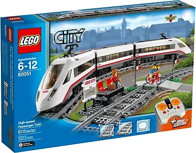 Buy LEGO 60051 City High-speed Passenger Train New And Sealed Discontinued 2014 • 199£