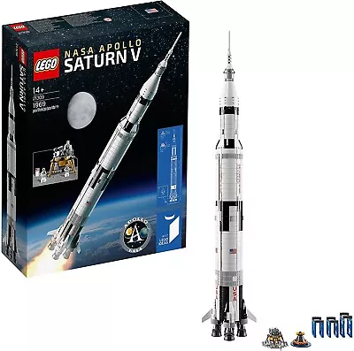 Buy LEGO Ideas 21309 NASA Apollo Saturn V EXCEPTIONAL MODEL NEW, NEVER OPENED  • 256.48£