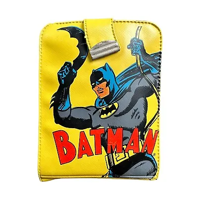 Buy Vintage 1966 Batman & Robin Wallet Yellow - Standard Plastic Products Mattel • 56.81£