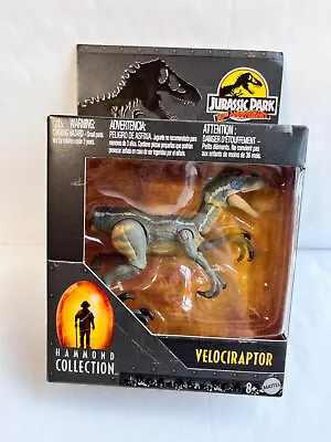Buy Jurassic Park Hammond Collection Mattel Velociraptor Dinosaur Toy Action Figure • 24.99£