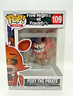 Buy Funko Pop Vinyl Foxy The Pirate 109 Five Nights At Freddys Figure FNAF NEW UK • 29.99£