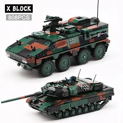 Buy Classic WW2 Military Vehicle Collection Building Blocks Toy Bricks Model Set • 174.99£