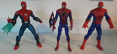 Buy X3 Spider-Man Marvel 12  Figure Bundle, All Tested & Working • 10£