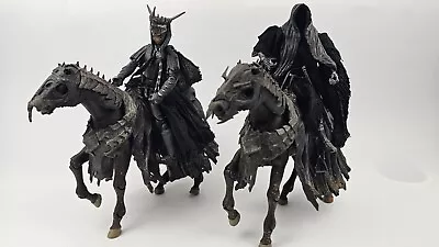 Buy Lord Of The Rings Mouth Of Sauron And Ringwraith Horses Action Figures Toybiz • 35£
