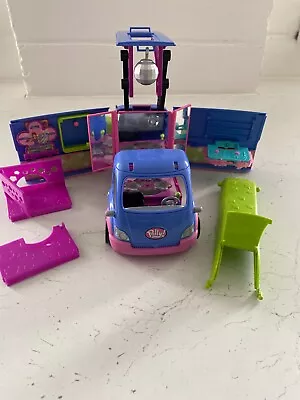 Buy Polly Pocket 2004 Vintage Club Light Music Grove Party Bus Mattel • 14.99£