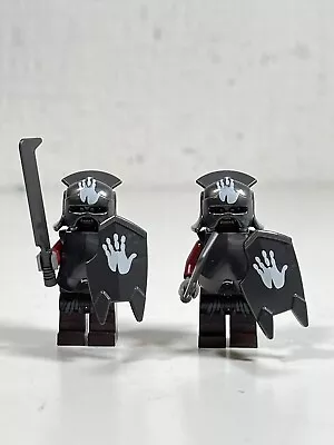 Buy LEGO Lord Of The Rings 10237 Uruk-Hai White Hand Shield & Helmet Minifigure X1 • 22.90£