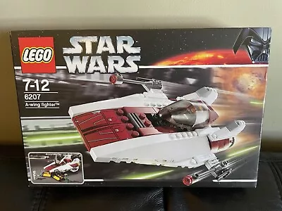 Buy 2006 Lego Star Wars A-Wing Fighter 6207 New • 65£