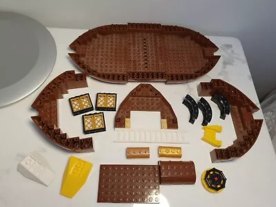 Buy Lego Brown  Pirate Ship Hull And Few Other Picese From The Set Used  Condition • 19.99£
