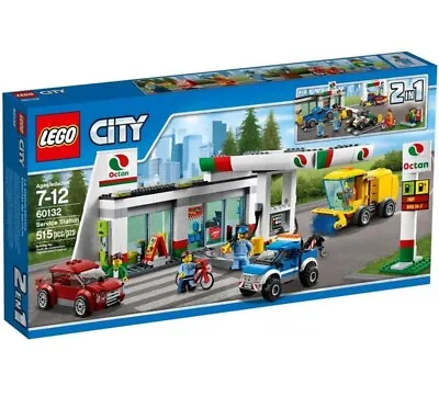 Buy Lego City 60132 Service Station Retired Complete + Instructions & Figures No Box • 65£