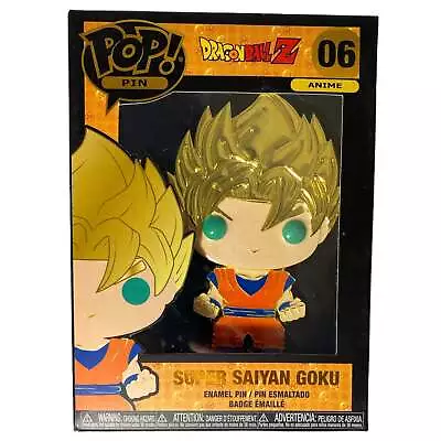 Buy Dragon Ball Z #06 Super Saiyan Goku Funko Pop Pin • 19£