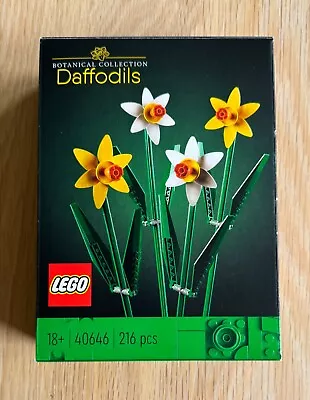 Buy LEGO Daffodils (40646), Botanical Collection, Complete Set • 0.99£