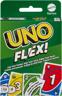 Buy Mattel Games UNO Flex, Family Card Game For Kids And Adults Party Game...  • 8.90£