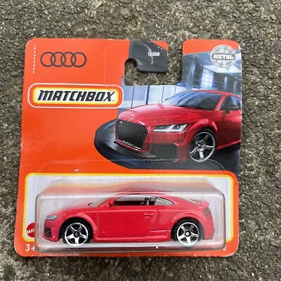 Buy Matchbox Audi Tt Rs Coupe 2019 Red1:64 **combine Postage** • 3£