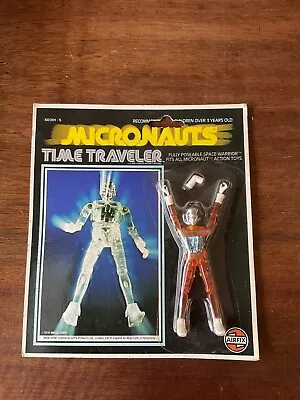 Buy Vintage Micronauts Orange Time Traveller 1976 Mego Corp Blister Pack • 200£