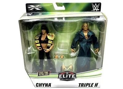 Buy WWE Elite 2 Pack - Triple H & Chyna Mattel (Ringside Exclusive) • 45£