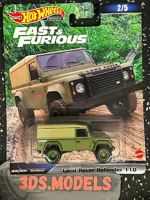 Buy PREMIUM FAST AND FURIOUS LAND ROVER DEFENDER 1 10 Hot Wheels 1:64 • 9.95£
