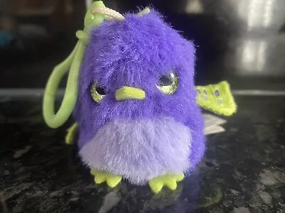 Buy Hatchimals Draggle Purple & Green Ket Ring Clip On Soft Plush Toy • 4.50£