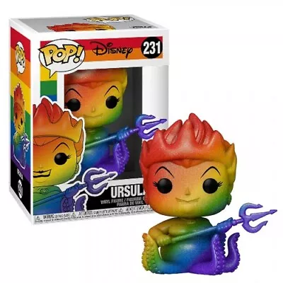 Buy Funko POP! - Disney #231 URSULA RAINBOW Special Glittered Figure 9cm • 24.05£