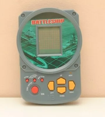 Buy Vintage Electronic Handheld Battleship Game Classic 1998 MB Hasbro Working VGC • 9.99£