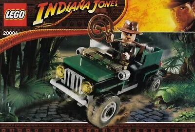 Buy Lego Indiana Jones Jungle Cruiser + Minifigure + Whip Set# 20004 100% Complete* • 28.99£