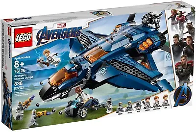 Buy 🌟NEW & SEALED🌟 Lego Marvel 76126 Avengers Ultimate Quinjet Set 🌟RETIRED🌟 • 109.95£