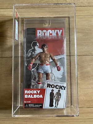 Buy NECA Rocky Balboa Series 1 Figure MOC UKG 85 Overall Brand New!! • 150£