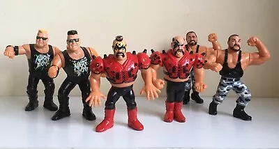 Buy Vintage WWF Figures Job Lot Bundle Tag Team Incs Legion Of Doom The Nasty Boys  • 4.20£
