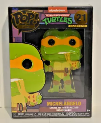 Buy Funko Pop Pin Teenage Mutant Ninja Turtles #21 Michelangelo • 9.99£