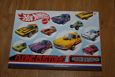 Buy Hot Wheels Flying Customs 10 Car Gift Pack. New. Sealed. VW Beetle Ford Mustang • 40£