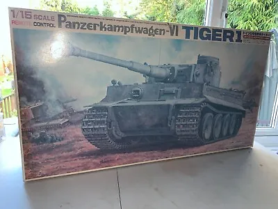 Buy Bandai 1/15 German Panzerkampfwagen-VI Tiger 1 ( Mint Box) • 175£